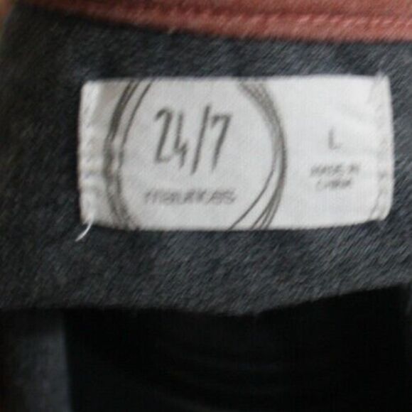 Maurices Tie Knot Front Leopard Print Sleeves Pullover LS Top Multi-color Blouse - Picture 7 of 9